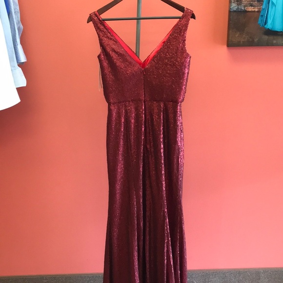Barijay ruby sequins dress - Picture 3 of 3